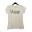 Tričko krátky rukáv dámske  (S/M ONE SIZE) TALIANSKA MÓDA IMM23VOGUE/DUR S/M biela