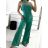 Women's Summer Long Sleeveless Jumpsuit (S/M ONE SIZE) ITALIAN FASHION IMPSH232308