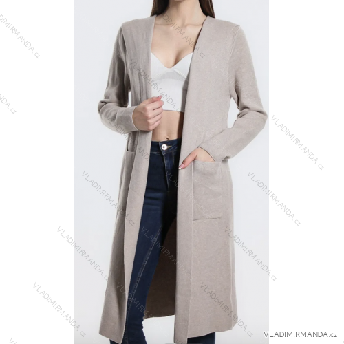 Strickjacke mit langen Ärmeln für Damen (Einheitsgröße S/M) ITALIAN FASHION IMPLI227095