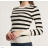 Gestreifter Langarmpullover für Damen (S/M EINHEITSGRÖSSE) ITALIAN FASHION IMPDY23ZS3017