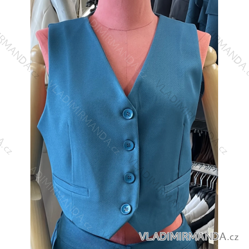 Women's Sleeveless Vest Jacket (S/M ONE SIZE) ITALIAN FASHION IMPDY23MDUE23402