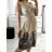 Women's Sleeveless Icecool Summer Dress (M/L, XL/2XL) AINUOSI ITALIAN FASHION IMB239983
