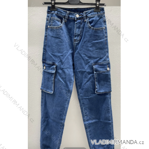Nohavice rifle jeans dlhé dámske (S/M ONE SIZE) TALIANSKA MÓDA IMPDY23LMDY0116