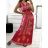 Šaty košilové dlouhý rukáv dámské (S/M ONE SIZE) ITALSKÁ MODA IMB23H03 black XL/2XL