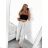 Women's Long Pants (S/M ONE SIZE) ITALIAN FASHION IMPLI228115