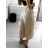 Kalhoty dlouhé letní dámské (S/M/L ONE SIZE) ITALSKÁ MÓDA IM322282