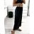 Kalhoty dlouhé letní dámské (S/M/L ONE SIZE) ITALSKÁ MÓDA IM322282