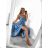 Long summer satin dress with straps women with belt (UNI S / M) ITALIAN FASHION IMM22INFINITE -   green pea -   S / M