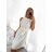 Women's Elegant Summer Lace Sleeveless Dress (S/M ONE SIZE) ITALIAN FASHION IM923050