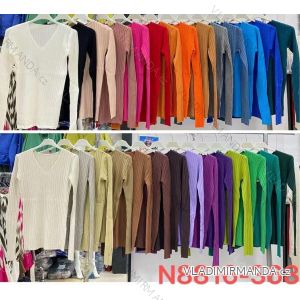 Langärmliger Strickpullover für Damen (S/M EINHEITSGRÖSSE) ITALIAN FASHION IMWE23N8816-368
