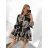 Spanisches Sommerkleid mit langen Ärmeln für Damen (Einheitsgröße S/M/L) ITALIAN FASHION IMPEM233323xin