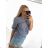 Košile oversize 3/4 rukáv dámské (S/M ONE SIZE) ITALSKÁ MÓDA IMPSH2221253