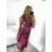 Šaty krátké letní icecool bez rukávů dámské (S/M/L ONE SIZE) ITALSKÁ MÓDA IMM23231