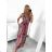 Eiskaltes ärmelloses langes Sommerkleid für Damen (S/M/L ONE SIZE) ITALIAN FASHION IMM22974