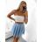 Šaty letní na ramínka dámské (S/M ONE SIZE) ITALSKÁ MÓDA IMPBB22B21841   light pink   S/M