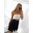 Šaty letní na ramínka dámské (S/M ONE SIZE) ITALSKÁ MÓDA IMPBB22B21841   light pink   S/M