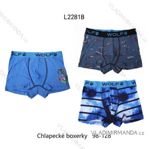 Boxerky detské chlapčenské (98-128) WOLF L2281B