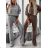 Women's Knitted Sweater Dress Set (S/M ONE SIZE) ITALIAN FASHION IMWE223972