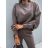 Women's Knitted Sweater Dress Set (S/M ONE SIZE) ITALIAN FASHION IMWE223972