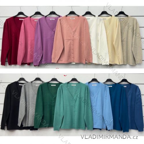 Damen Langarm Pullover (S / M / L Einheitsgröße) ITALIAN FASHION IMWA214327