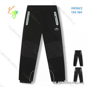 Kalhoty softshellové dětské dorost dívčí a chlapecké (104-134) KUGO HK5623