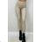 Legíny dlouhé koženkové dámské (S/M ONE SIZE) TURECKÁ MÓDA IMWE232985