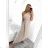 Women's Long Formal Elegant Sleeveless Satin Pleated Dress (S/M ONE SIZE) ITALIAN FASHION IMM23M5790