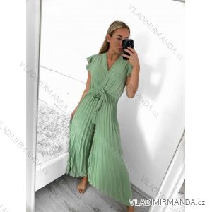 Overal dlhý elegantný krátky rukáv dámske (S/M ONE SIZE) TALIANSKA MÓDA IMWCC232642