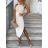 Women's long elegant party dress with straps (S/M ONE SIZE) ITALIAN FASHION IMWE232089