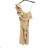 Šaty elegantní společenské krátké carmen dámské (S/M ONE SIZE) ITALSKÁ MÓDA IMD22523/DR