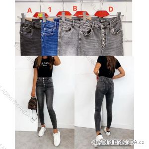 Rifle jeans dlouhé dámské (XS-XL) M.SARA MSR233183