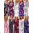 Women's Long Chiffon Short Sleeve Dress (S/M ONE SIZE) ITALIAN FASHION IMWGS231048