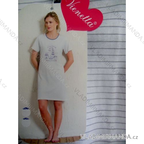 Košile noční krátký rukáv (m-2xl) VIENETTA 511113