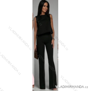 Women's Elegant Pants and Sleeveless Top Set (S/M ONE SIZE) ITALIAN FASHION IMPGM239338/DU