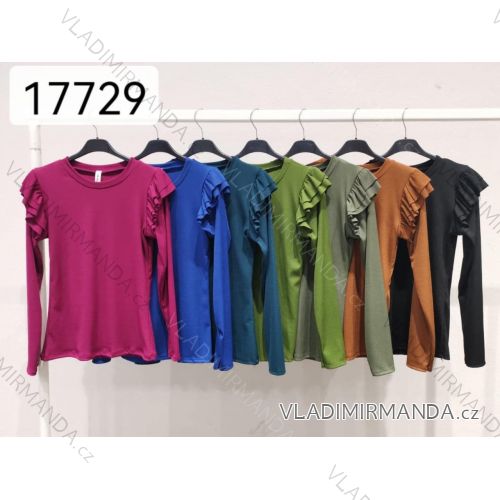 Tričko dlhý rukáv dámske (S/M ONE SIZE) TALIANSKA MóDA IMM23HF17729