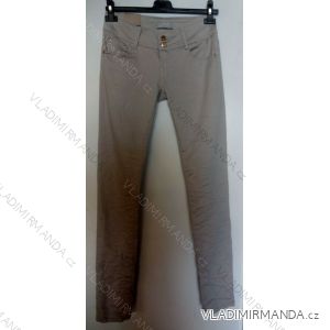 Kalhoty plátěné tenké letní dámské (34-44) SMILING JEANS N434