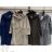 Flauschiger Langarmmantel für Damen in Übergröße (XL/2XL ONE SIZE) ITALIAN FASHION IMC23363