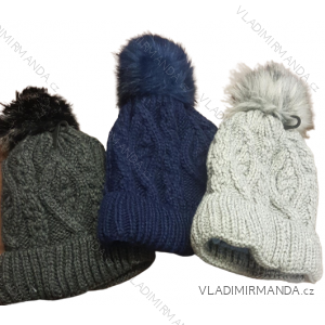 Čepice teplá pletená zimní dámská (ONE SIZE) MODERA ECHT19PF003/D/P9