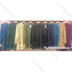 Langarmkleid mit Anhänger Damen Oversized (3XL / 4XL ONE SIZE) ITALIAN FASHION IMWQ2115022