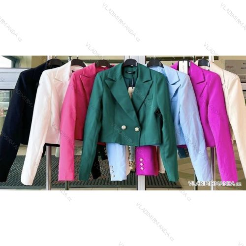 Sako elegantní dlouhý rukáv dámské (S-XL) ITALSKÁ MÓDA IMWKK233790