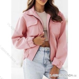 Bunda slabá dlhý rukáv dámska (S/M ONE SIZE) TALIANSKA MÓDA IMWB23566