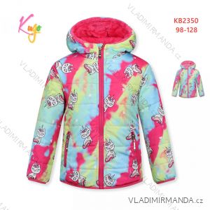 Herbst Kinder Kapuzenjacke für Mädchen (98-128) KUGO KM9924