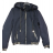 Šaty elegantní košilové dlouhý rukáv dámské (S/M ONE SIZE) ITALSKÁ MÓDA IMWY21734 dark blue L