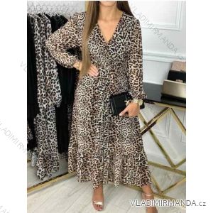 Women's Summer Chiffon Long Sleeve Dress (S/M ONE SIZE) ITALIAN FASHION IMWP233018