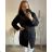Women's Long Sleeve Shirt Dress (S/M/L ONE SIZE) ITALIAN FASHION IMC22658