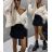 Kleid mit 3/4 Ärmeltasche für Damen (uni sl) ITALIAN Fashion IMWD20527