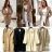 Women's Long Sleeve Knitted Cardigan (S/M ONE SIZE) ITALIAN FASHION IMWAD223390