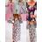 Women's Long Chiffon Short Sleeve Dress (S/M ONE SIZE) ITALIAN FASHION IMWGS231048