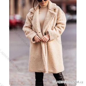 Kabát dlouhý rukáv dámský (S/M ONE SIZE) ITALSKÁ MÓDA IMWL233242