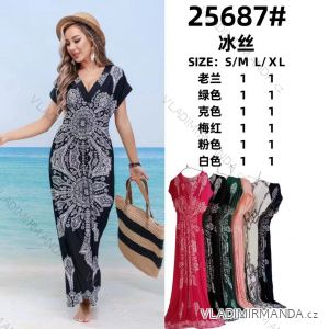 Women's Long Short Sleeve Dress (S-XL) ITALIAN FASHION IMWB2325687